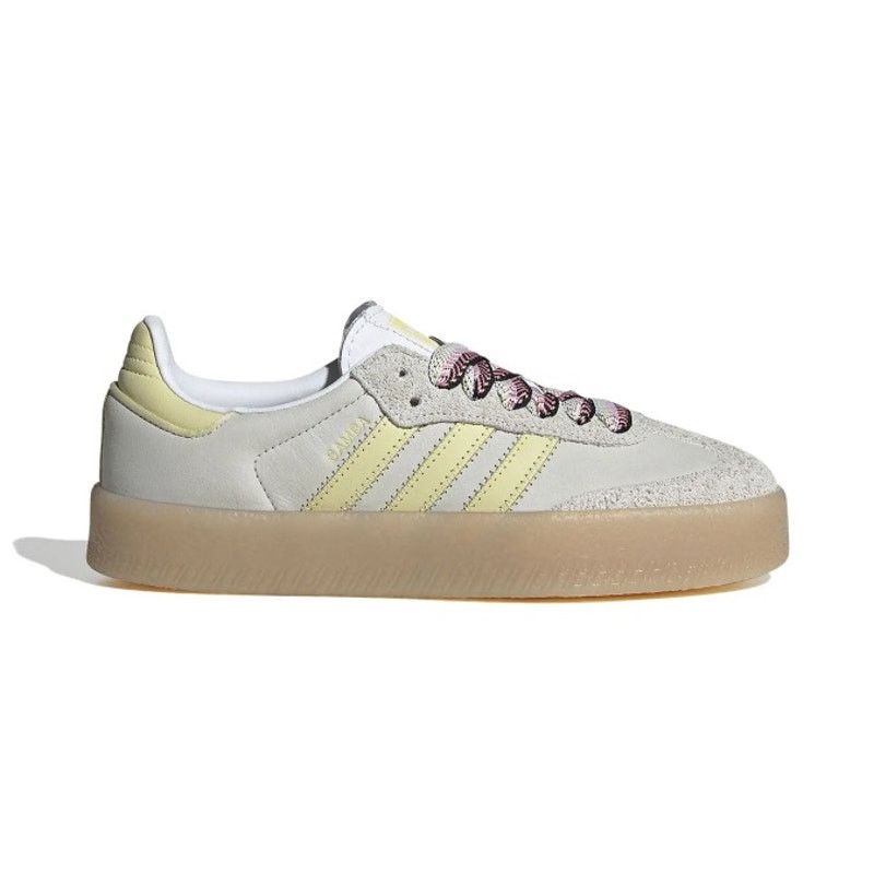 Adidas ADIDAS ORIGINALS WOMEN'S 11 SAMBAE OG SNEAKERS GREY BUTTER Size US 11 / IT 41 - 2 Thumbnail
