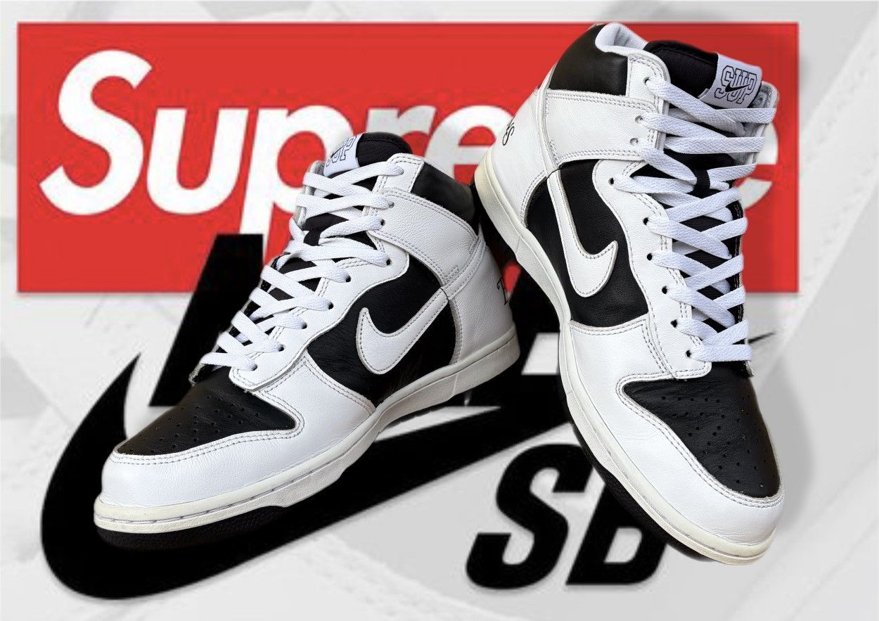 Nike × Supreme Nike Dunk SB High Supreme Any Means Stormtrooper DN3741-002 Size US 8 / EU 41 - 5 Thumbnail