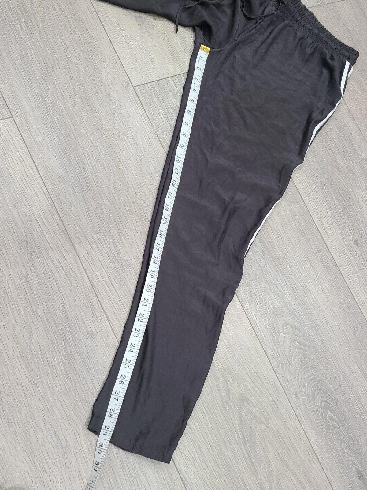 Designer American Eagle Pants Medium Gray Stripes Skinny Jogger Size 32" / US 10 / IT 46 - 8 Thumbnail
