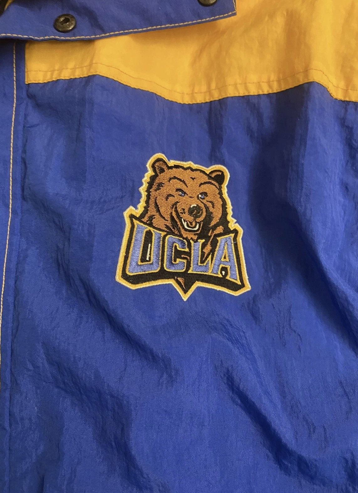 Champion UCLA BRUINS CHAMPION JACKET FLEECE BLUE GOLD ZIP XL PARKA Size US XL / EU 56 / 4 - 2 Thumbnail
