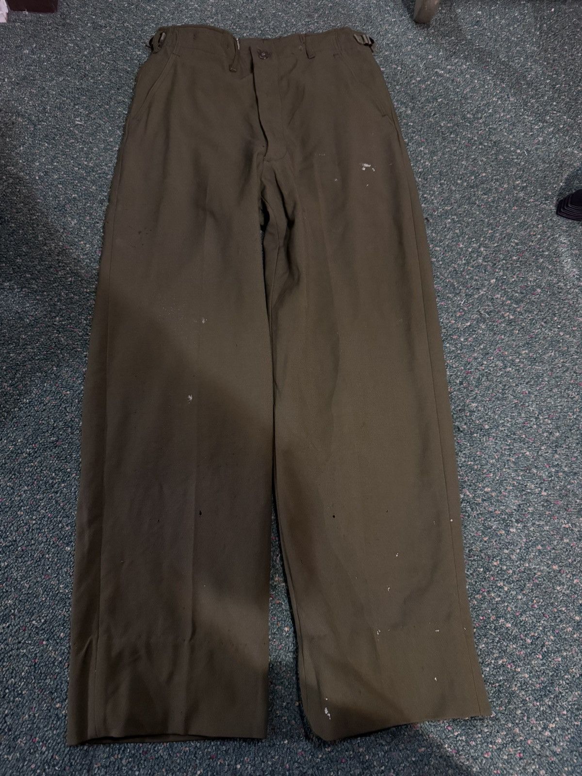 Vintage M-1951 wool trousers Size US 30 / EU 46 - 1 Thumbnail