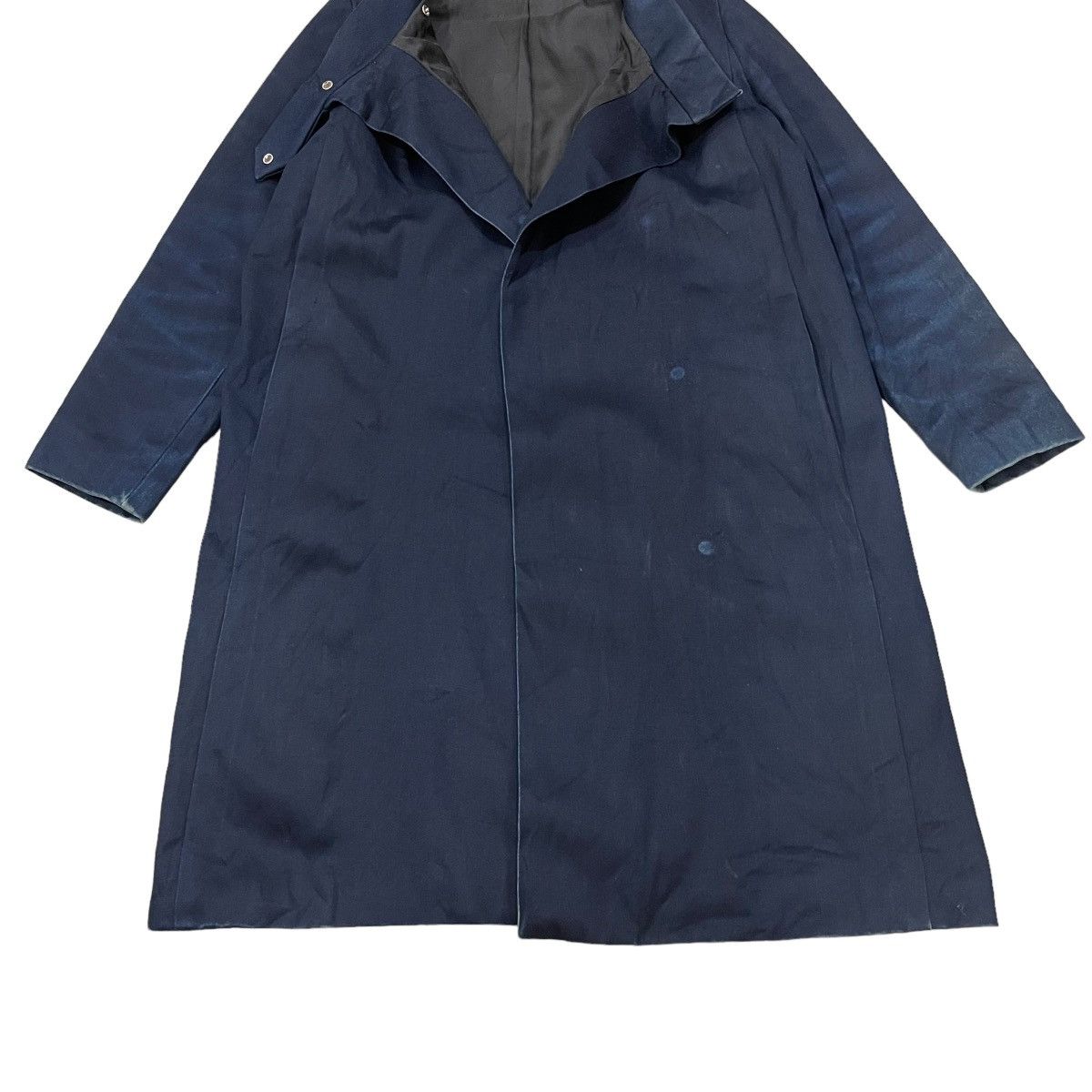 A.P.C. Vintage A.P.C Buttonless Denim Chore Long Jacket Size US S / EU 44-46 / 1 - 8 Thumbnail