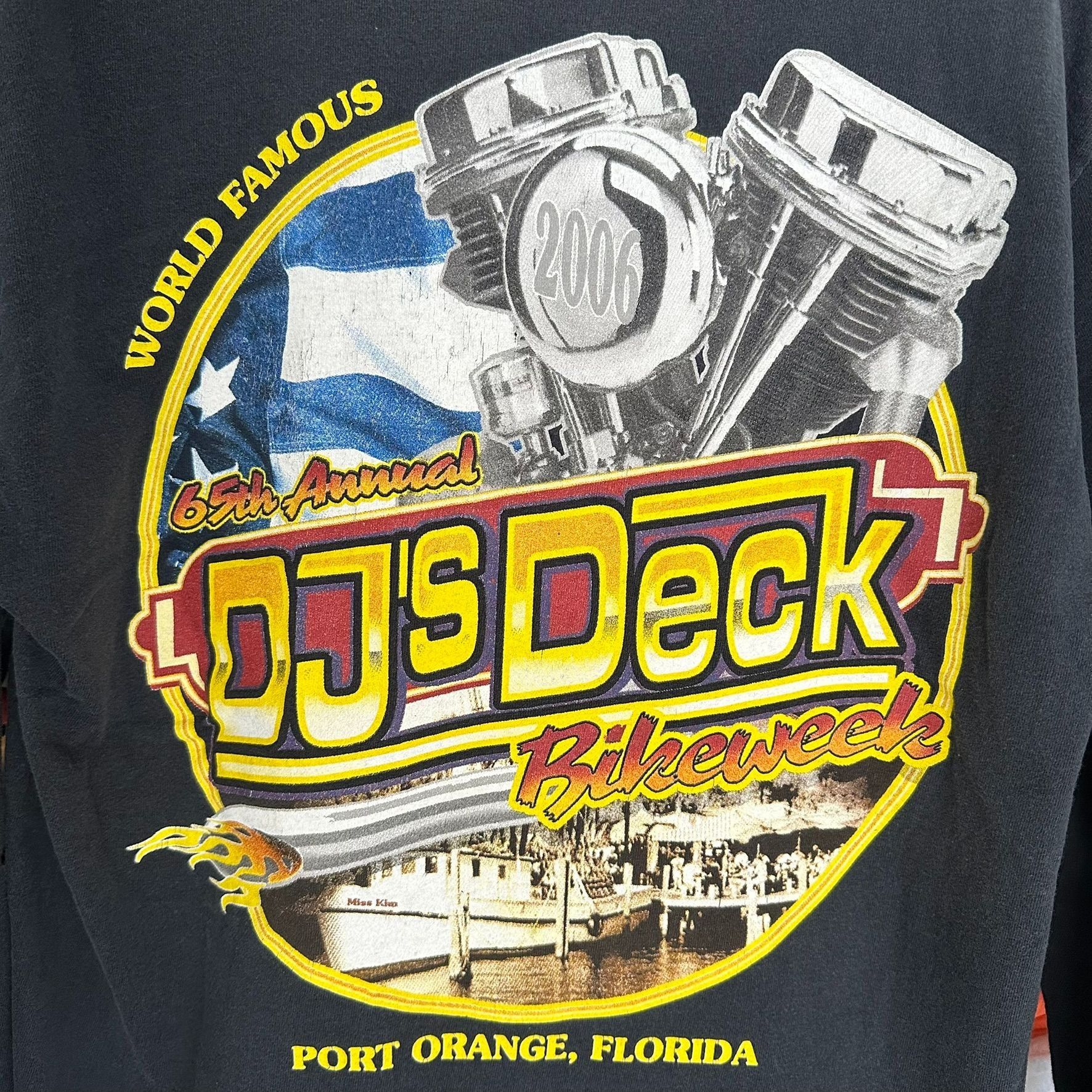 Vintage Vintage Y2K Bike Week Florida T-Shirt Long Sleeve Moto Grung Size US M / EU 48-50 / 2 - 2 Thumbnail