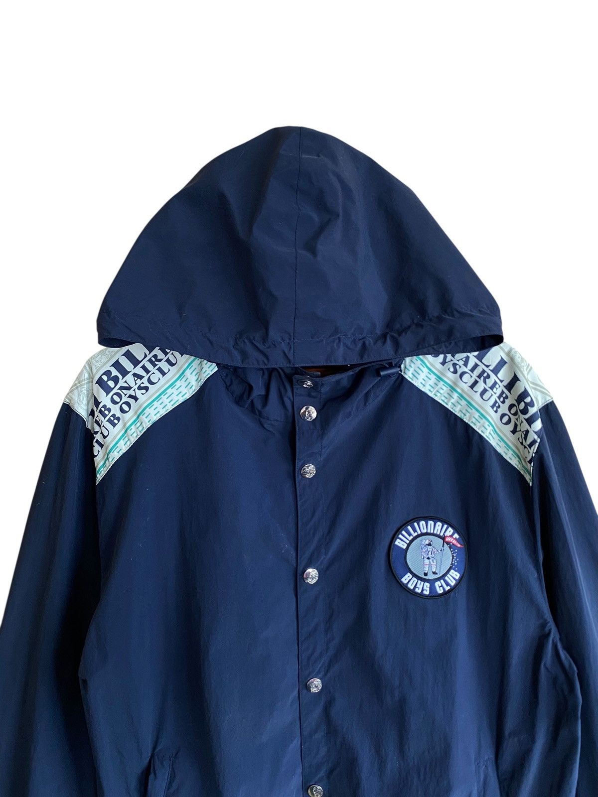 Billionaire Boys Club Rare Vintage Billionaire Boys Club Snap Button Hoodie 2000s Size US M / EU 48-50 / 2 - 3 Thumbnail