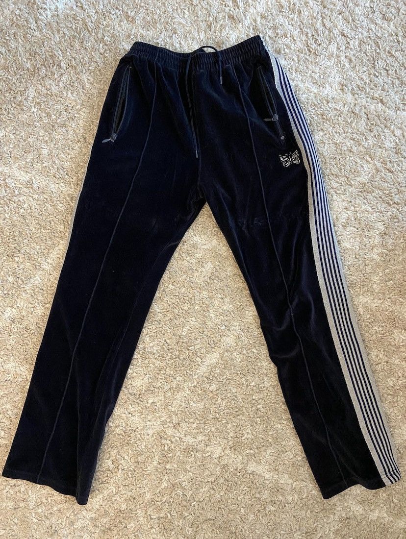 Needles Needles velour track pants | Grailed