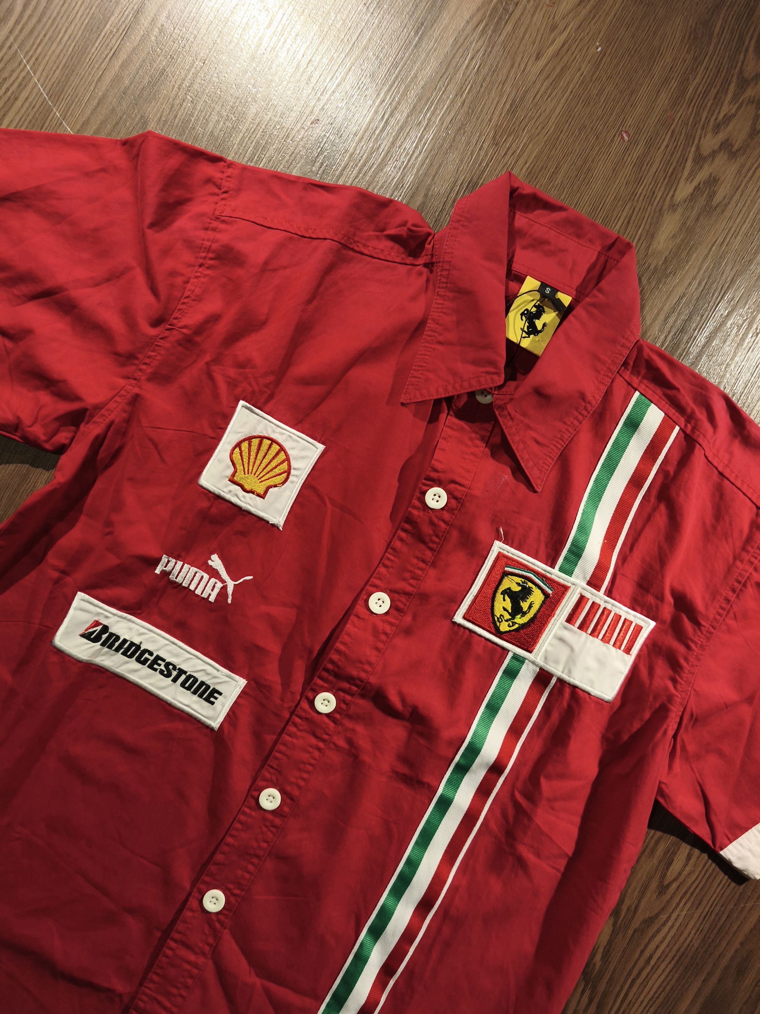 Ferrari Ferrari Barcode Italy Racing Workshirt Size US M / EU 48-50 / 2 - 2 Thumbnail