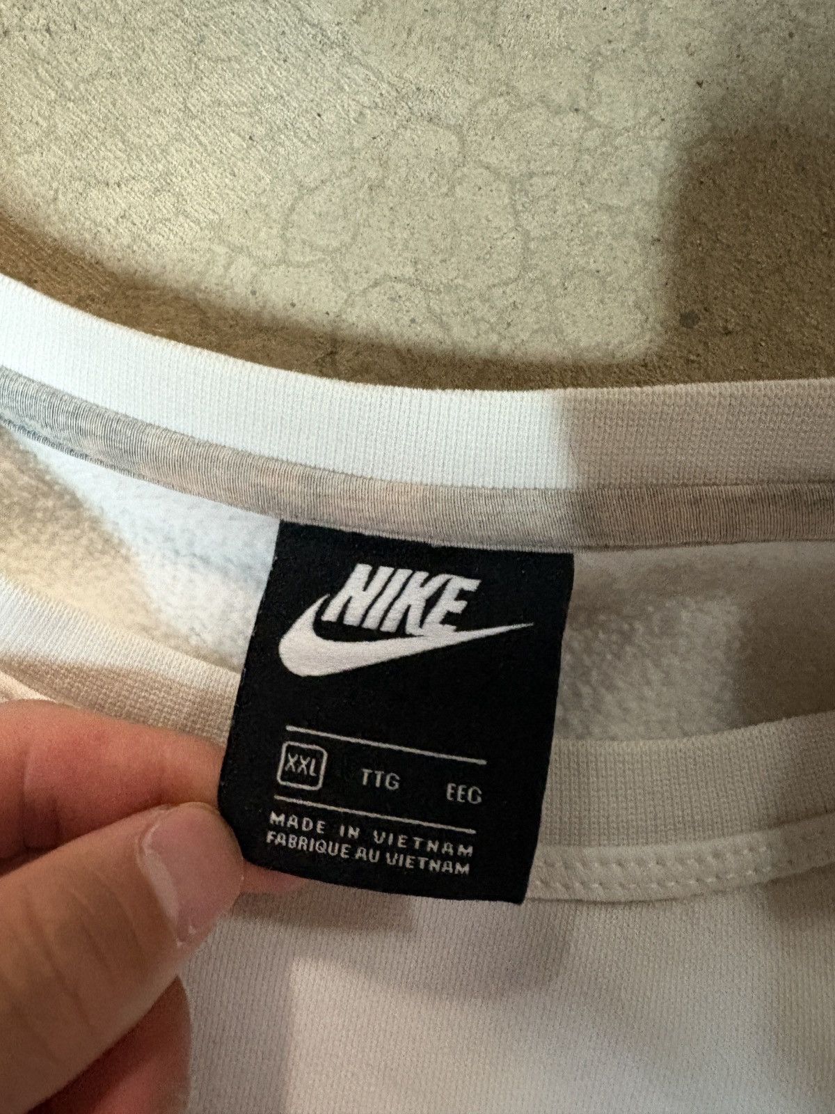 Nike Nike Y2K Crewneck Sweatshirt White Size XXL Size US XXL / EU 58 / 5 - 4 Thumbnail