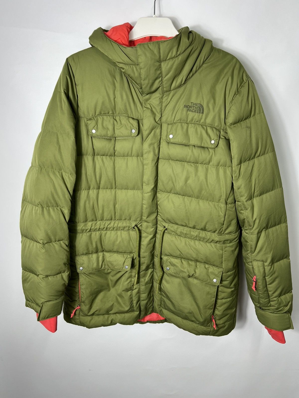 The North Face Vintage Outdoor The North Face 550 Down Hooded Parka Jacket Size L / US 10 / IT 46 - 1 Thumbnail