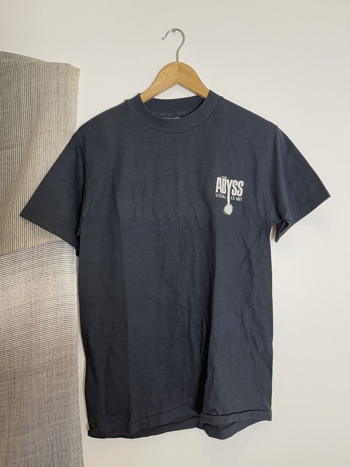 1989 the abyss single stitch back print russian tee