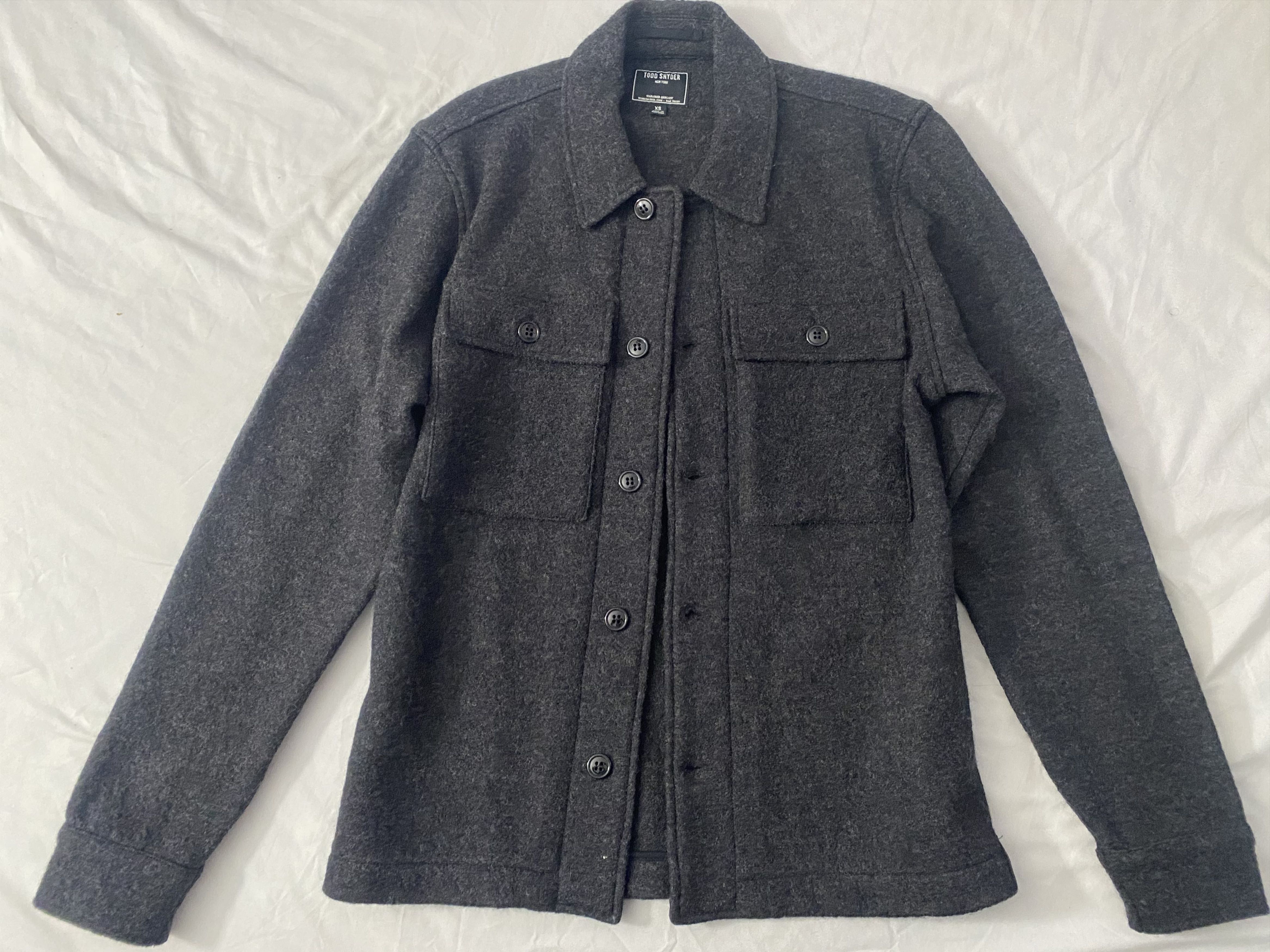 Todd Snyder Todd Snyder Knit Cashmere Overshirt Size US XS / EU 42 / 0 - 1 Thumbnail