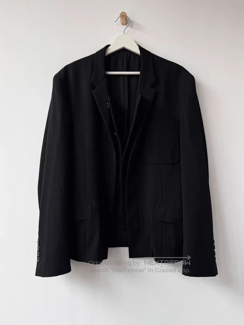 Yohji Yamamoto Yohji Yamamoto 21 AW Show Double Suit Jacket Size US M / EU 48-50 / 2 - 2 Thumbnail