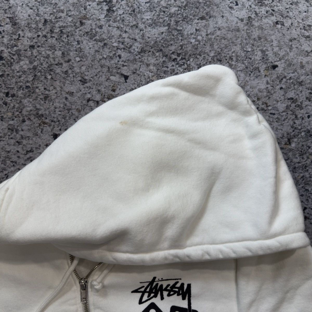 Stussy Stussy White Dice Zip Up Hoodie Size US XXL / EU 58 / 5 - 11 Thumbnail