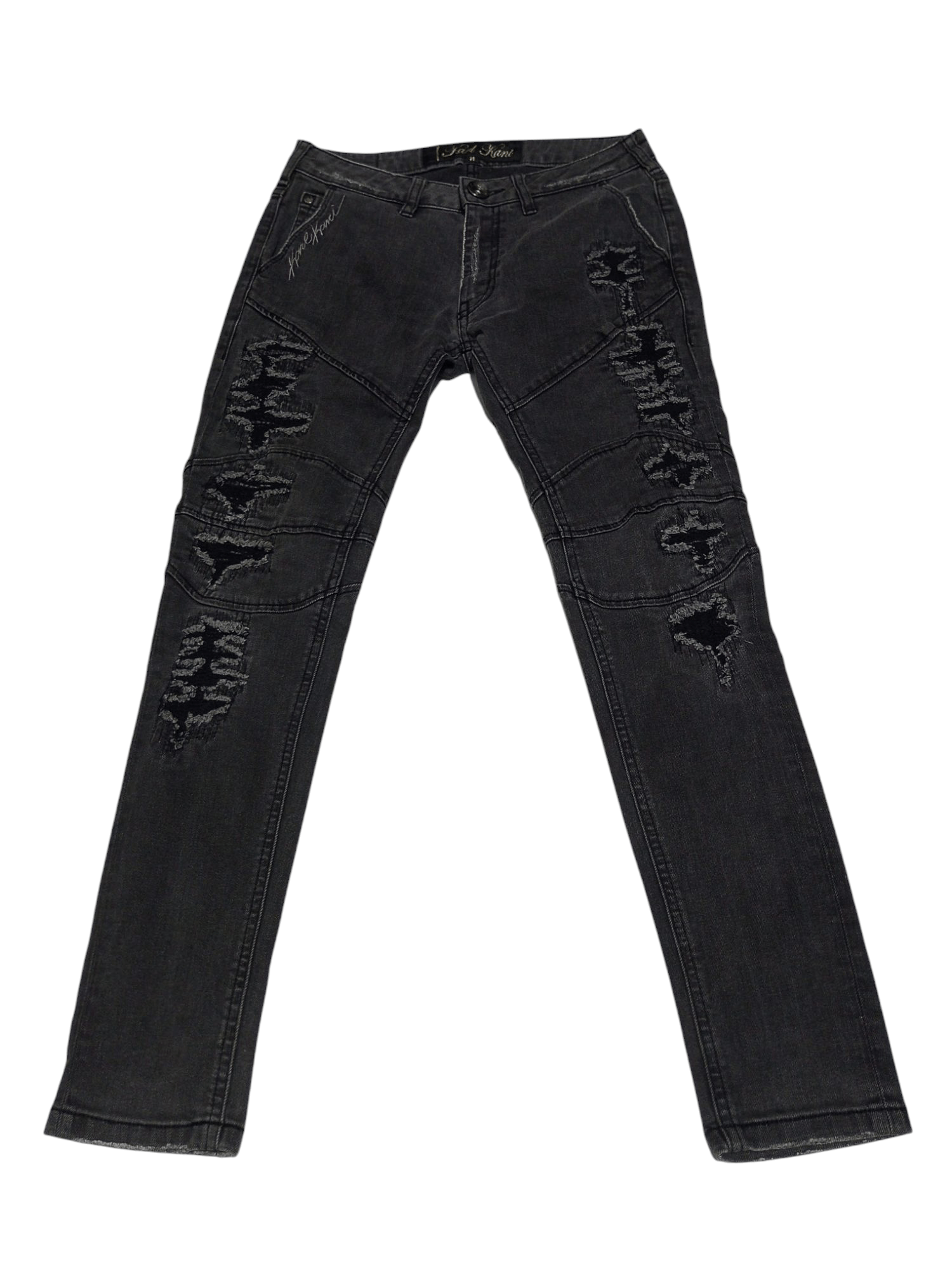 Karl Kani Vintage Karl kani distressed denim Size US 29 - 1 Thumbnail