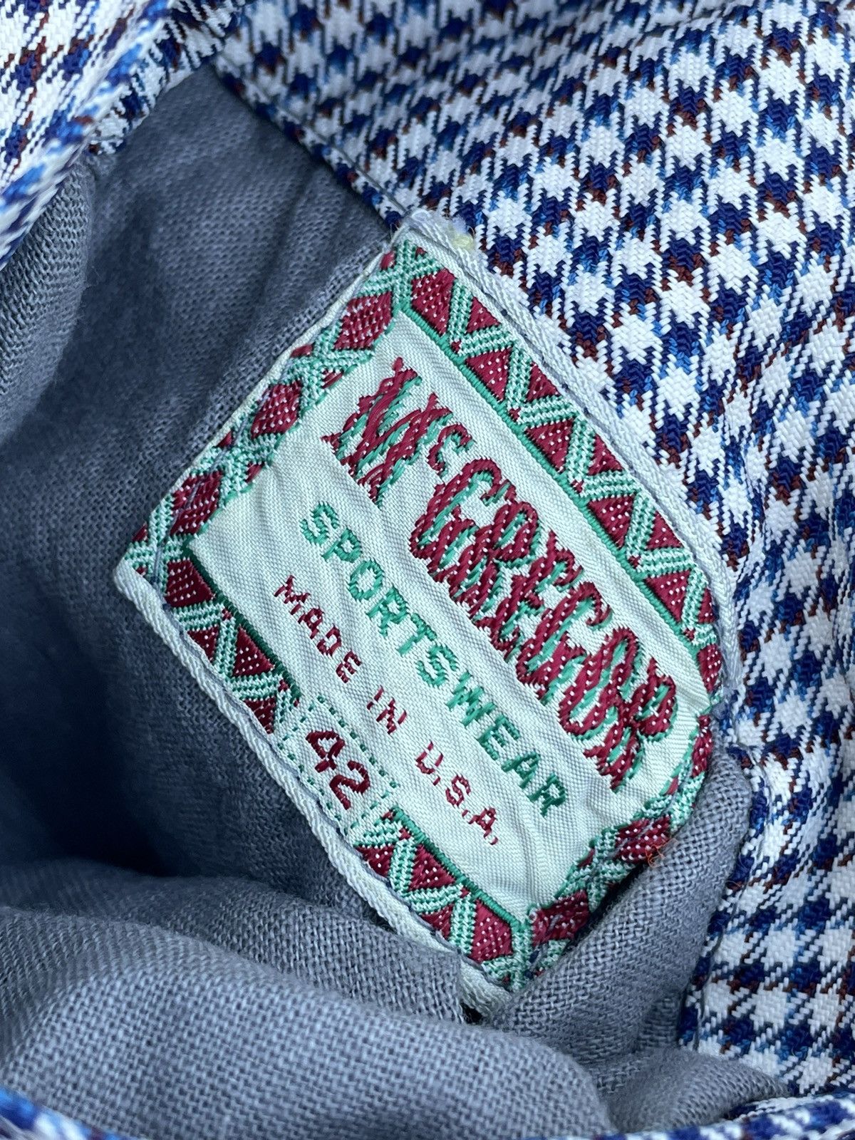 Vintage McGregor Purple Eggplant Gabardine Reversible Ricky Jacket Size US S / EU 44-46 / 1 - 14 Thumbnail