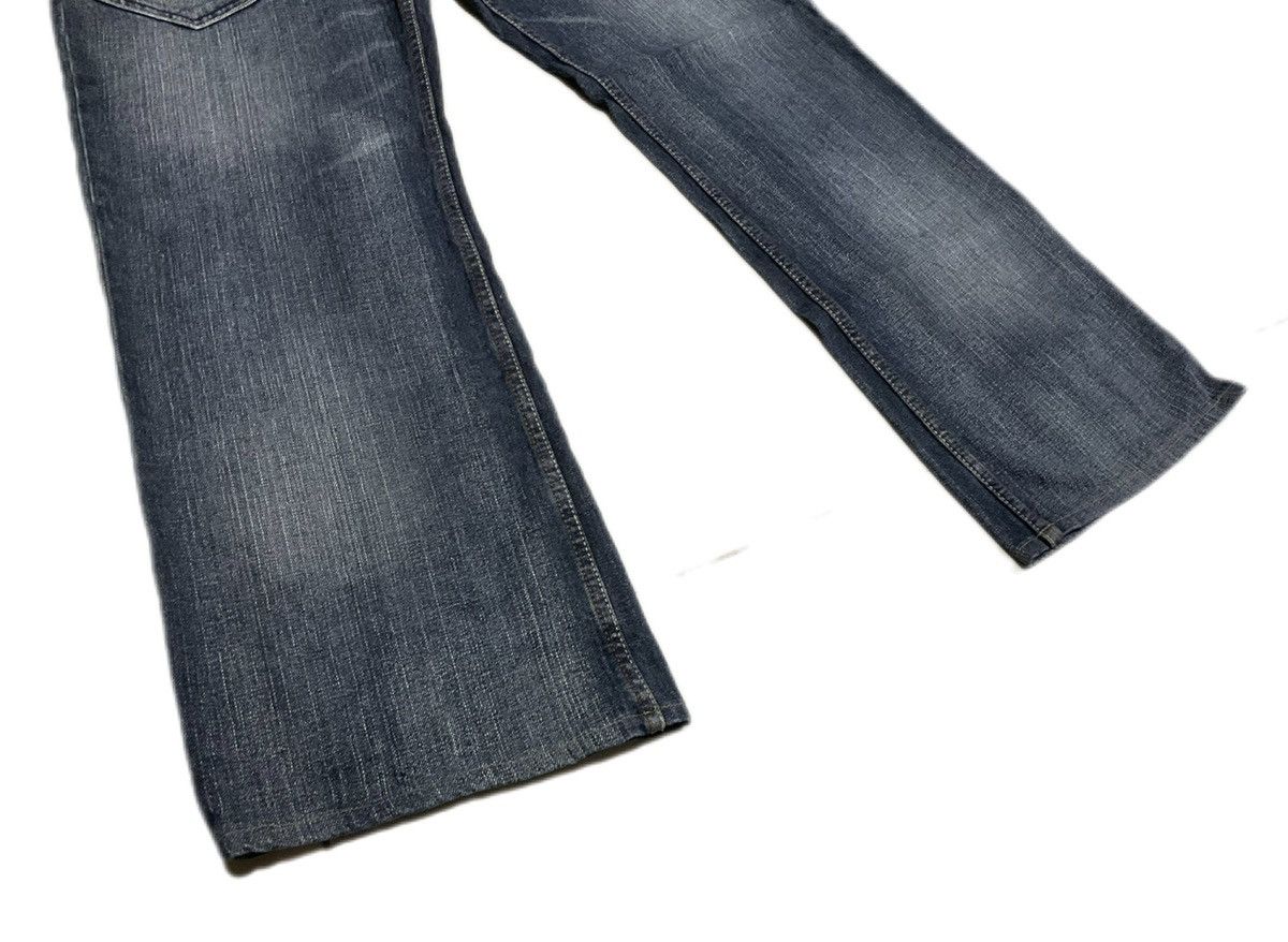 Japanese Brand 🔥Sick Y2K Root Three Stye Flared Denim Size US 32 / EU 48 - 5 Thumbnail
