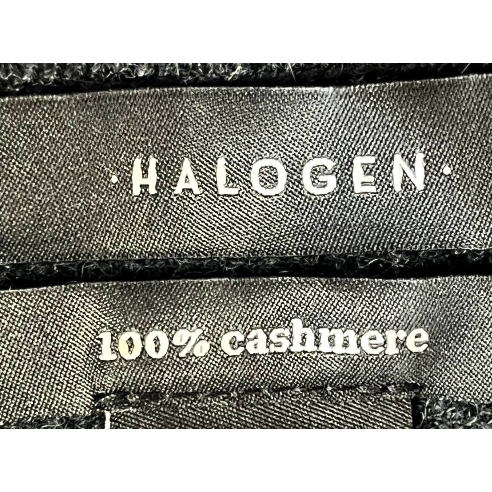 Vintage Halogen Sweater Women Pullover 100% Cashmere Gray XS M Pullover Knit Long Sleeve"} Size M / US 6-8 / IT 42-44 - 6 Thumbnail
