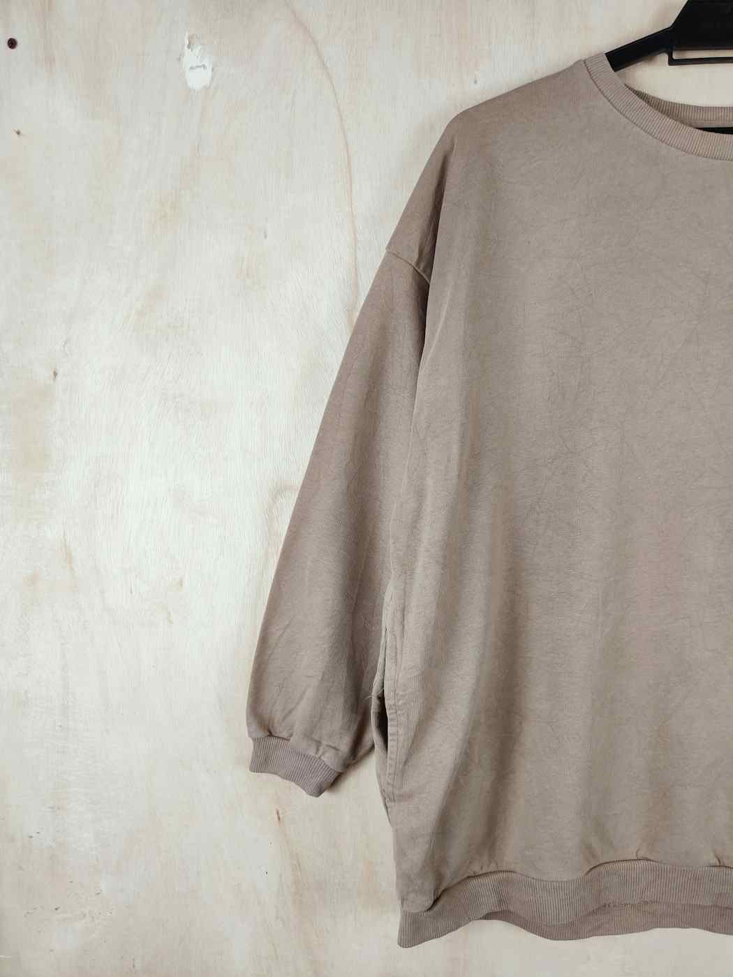Japanese Brand Japan brand wording Let Shit Go Brown Sweatshirts #S2579 Size US L / EU 52-54 / 3 - 8 Thumbnail