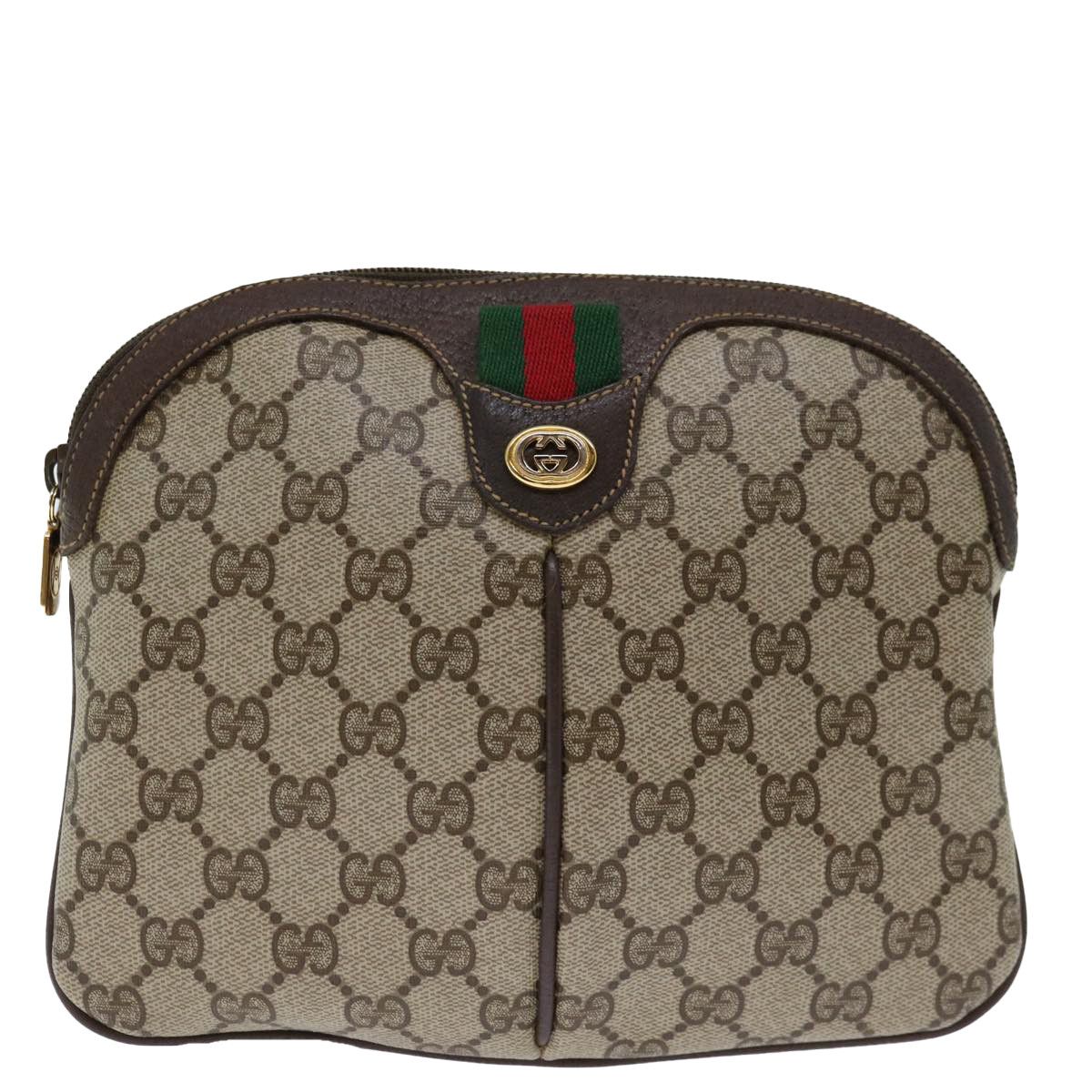 Gucci Ophidia Beige Canvas Shoulder Bag (Pre-Owned) Size ONE SIZE - 1 Thumbnail