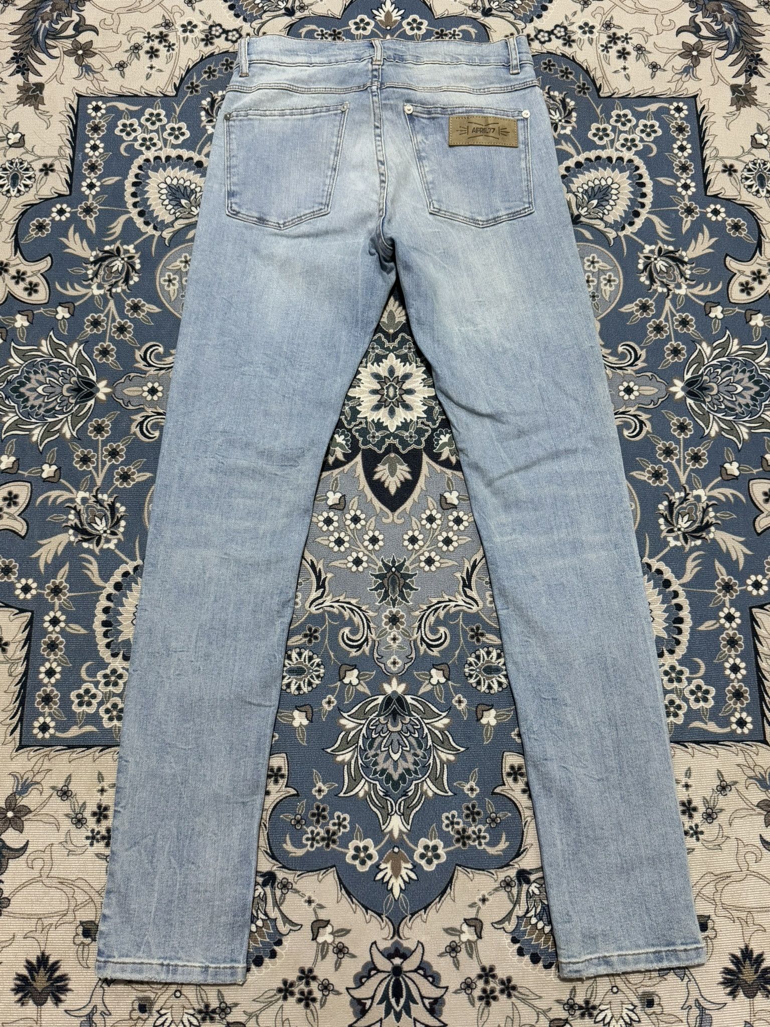 April 77 × Japanese Brand April 77 Joey Ronnie Ashbury Skinny Jeans Size US 27 - 2 Thumbnail