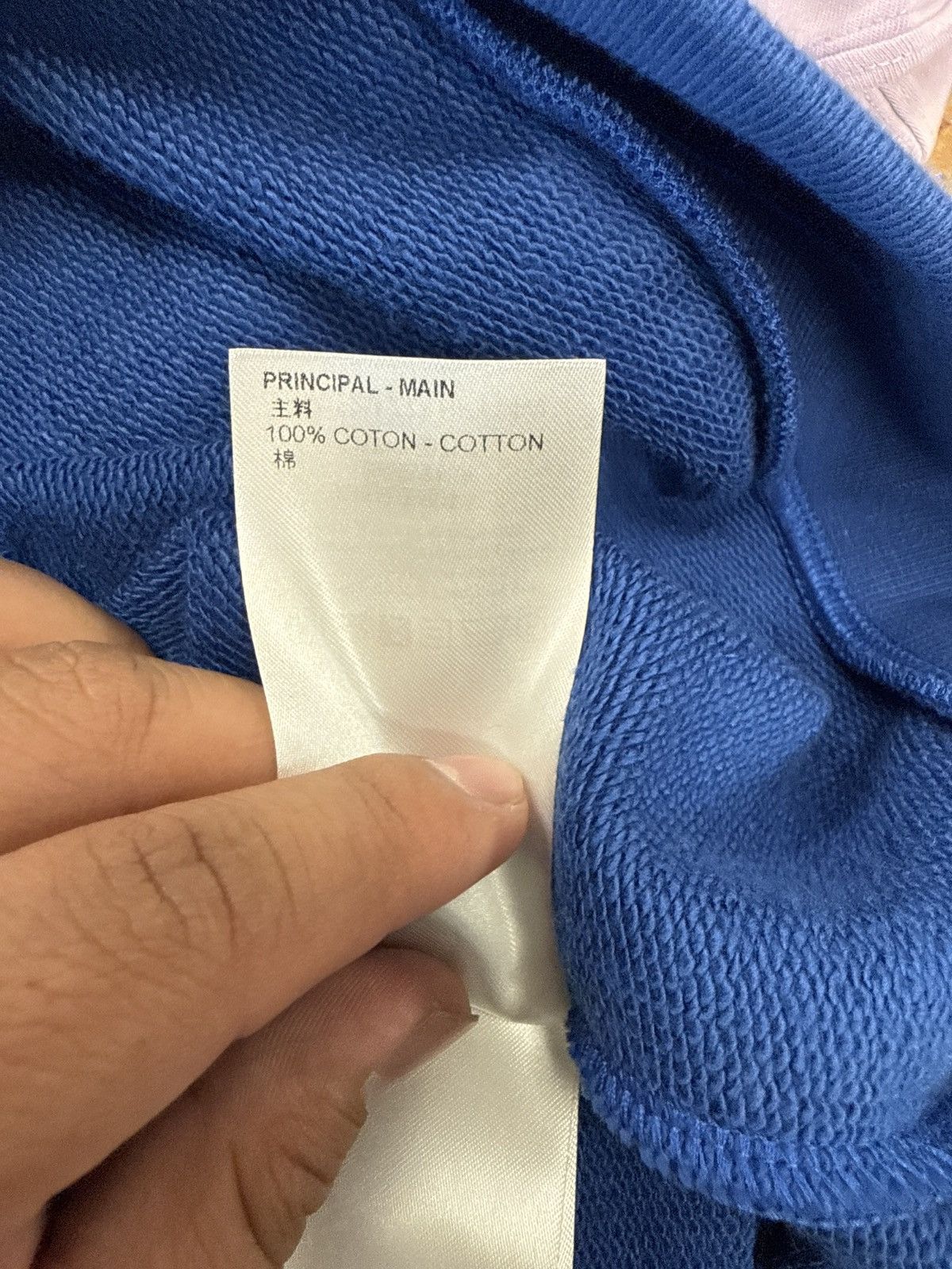Louis Vuitton Louis Vuitton Printed Half-Zipped Cotton Sweatshirt Size US XL / EU 56 / 4 - 9 Thumbnail