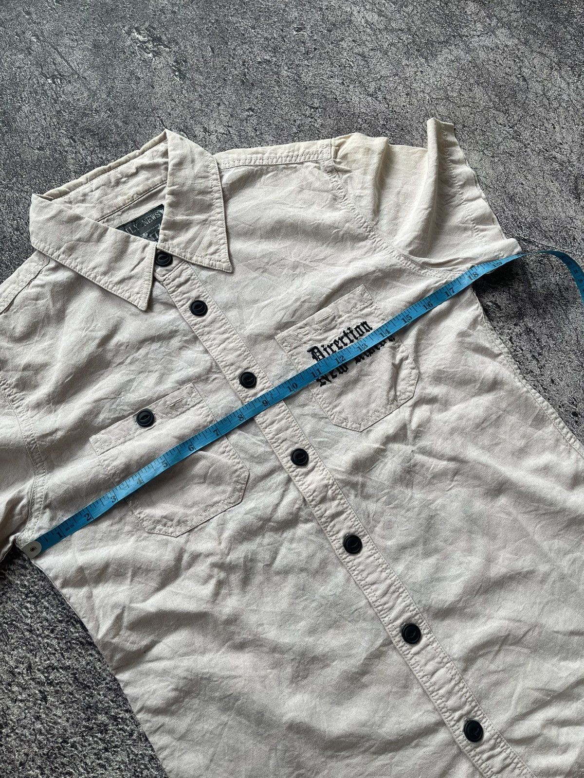 Japanese Brand Y2K Daily news ifsixwasnine shirt Size US M / EU 48-50 / 2 - 12 Thumbnail