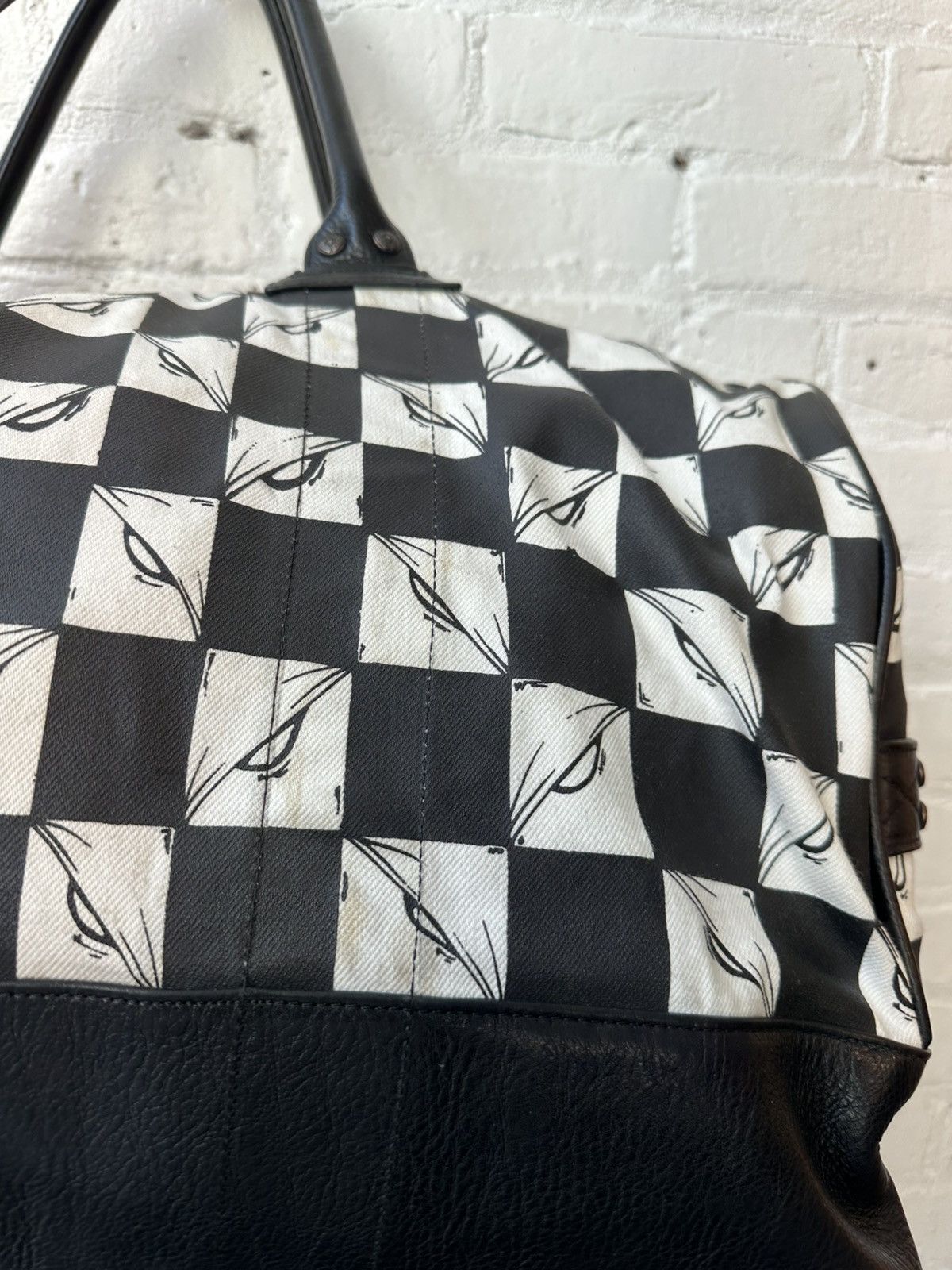 Chrome Hearts Chrome Hearts XXL DUFFLE 2022 Mattyboy NYFW CHECKERD BAG Size ONE SIZE - 11 Thumbnail