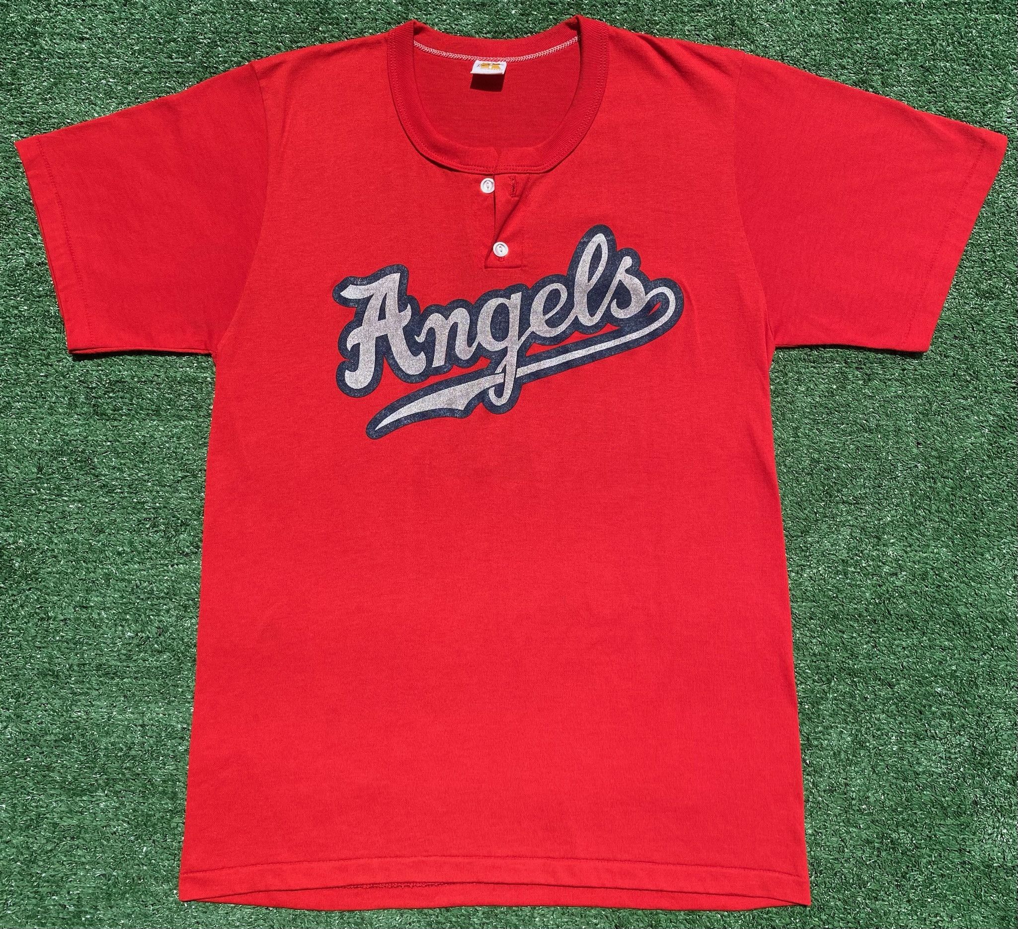 Russell Athletic 80’s Russell Athletic Gold Tag Henley T-Shirt Men’s Medium Size US M / EU 48-50 / 2 - 1 Thumbnail