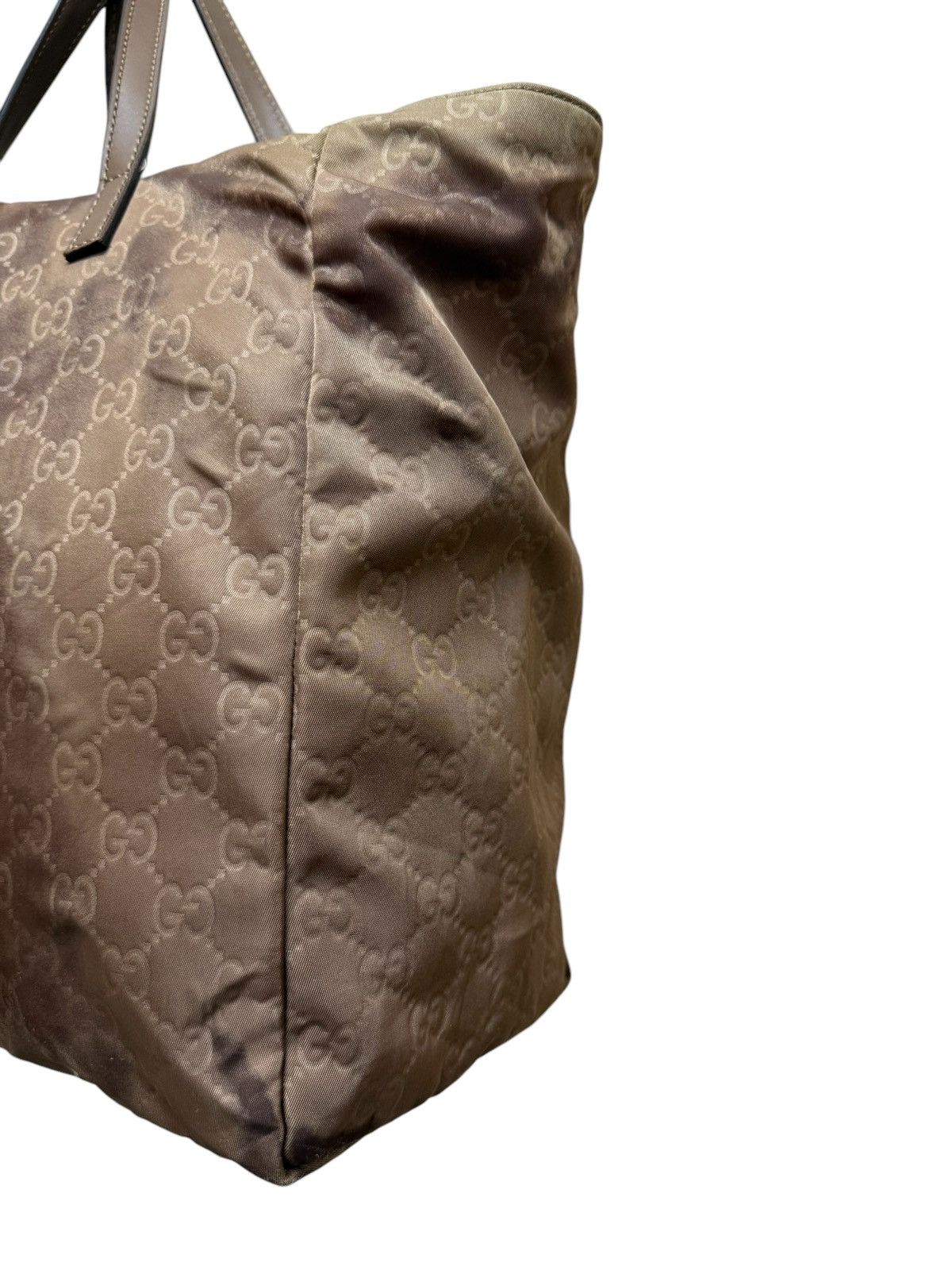 Gucci Gucci Monogram Nylon Tote Bag Size ONE SIZE - 5 Thumbnail