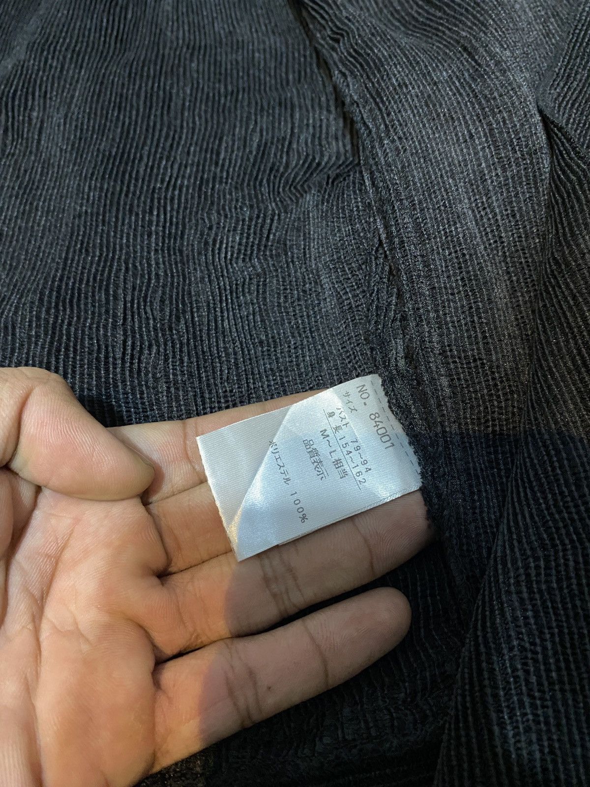 Japanese Brand × Pleats Please Issey Miyake × Yasuyuki Ishii CLOAKS CRESCENT INSPRIED PLEATS PLEASE STYLE 🖤 Size US M / EU 48-50 / 2 - 8 Thumbnail