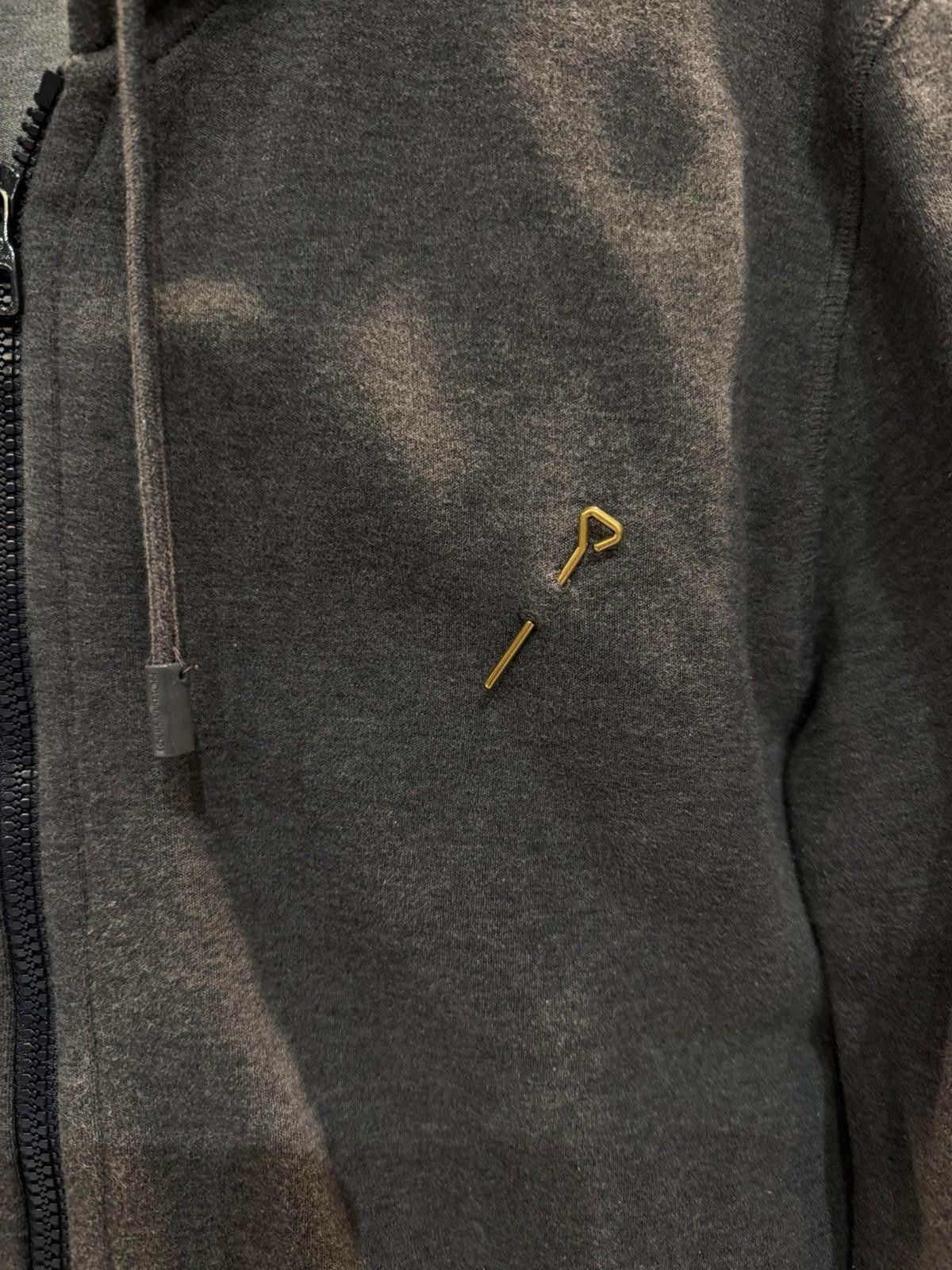 Louis Vuitton LOUIS VUITTON - MEN’S Gray "LV" HOODIE ZIP UP - Size XXL Size US XXL / EU 58 / 5 - 5 Thumbnail