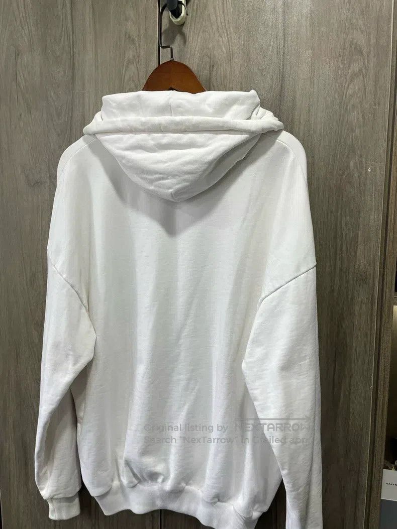 Balenciaga Balenciaga White and Pink Hoodie Size US XS / EU 42 / 0 - 6 Thumbnail