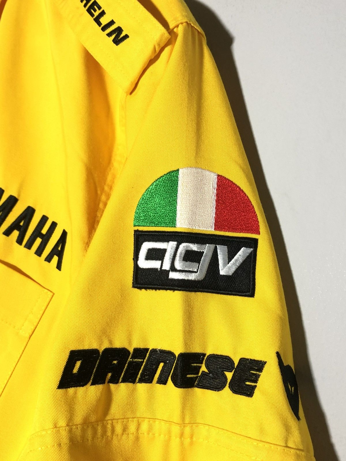 Yamaha Yamaha Vale 46 Dainese Camel Yellow Crew Racing Shirt Size US L / EU 52-54 / 3 - 6 Thumbnail
