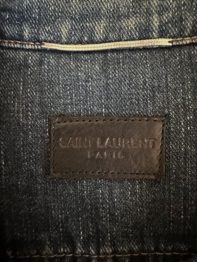 Saint Laurent Paris Saint Laurent Paris Shark denim jacket-2506 Size US M / EU 48-50 / 2 - 3 Thumbnail