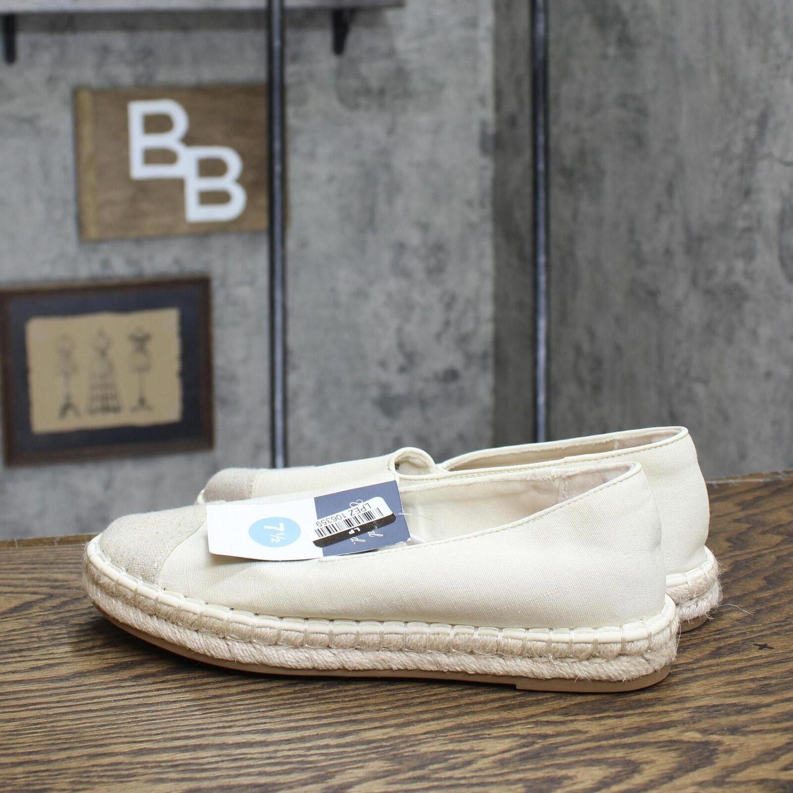 Designer NWT Universal Thread Flats 89273563 Cream Brown 9M 9 M Size US 9 / IT 39 - 2 Thumbnail