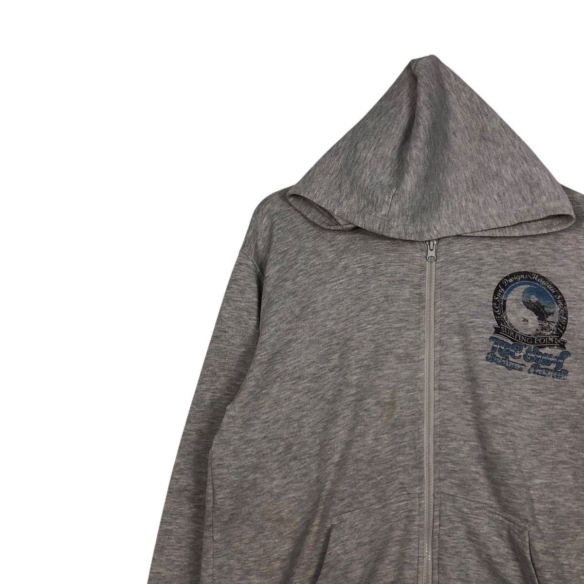 Japanese Brand 📌Vintage Zipper Hoodie Sweater T&C Surf Big Logo Size US L / EU 52-54 / 3 - 8 Thumbnail