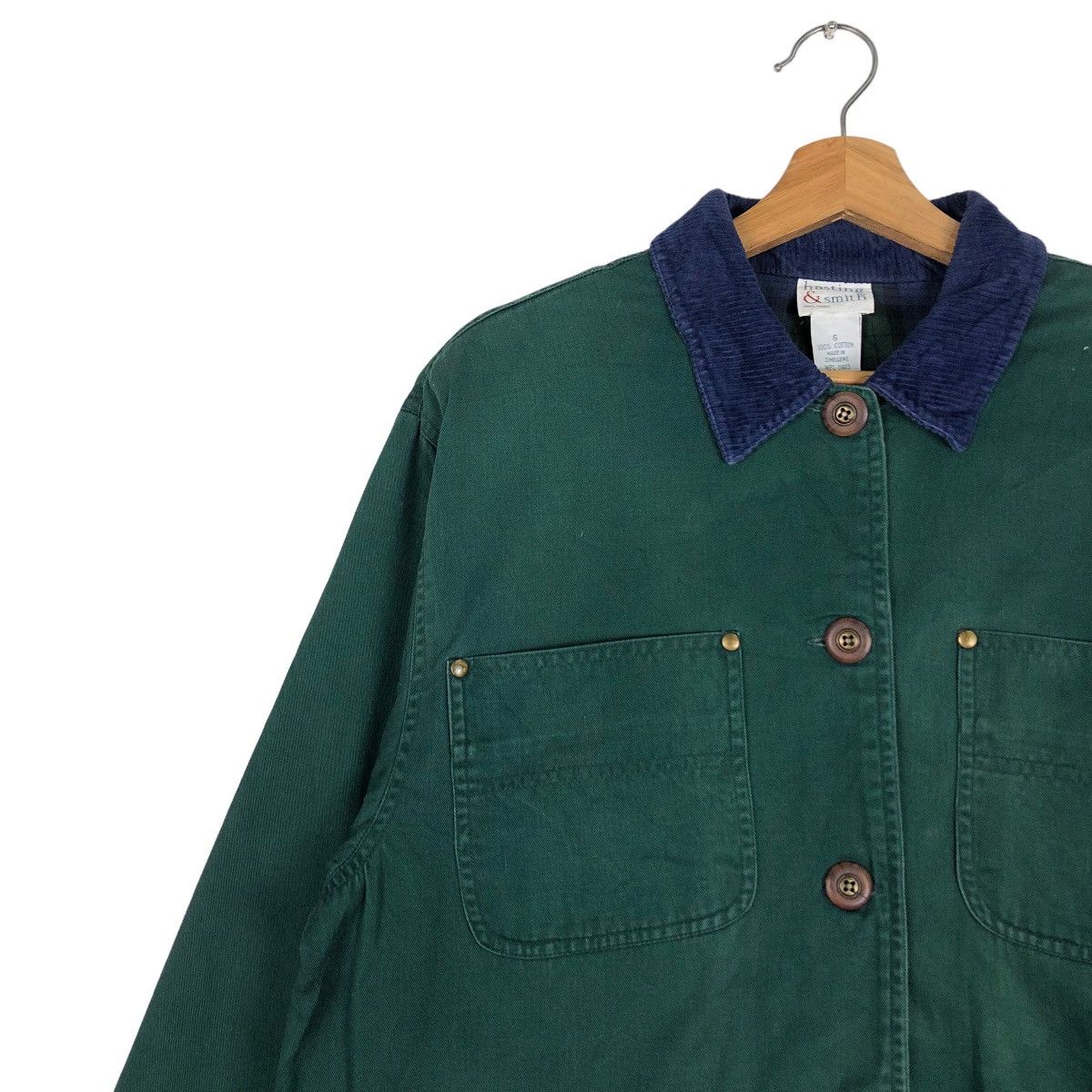 Japanese Brand 🔥Vtg Chore Jacket Hasting & Smith Blanket Lining Tartan Size US S / EU 44-46 / 1 - 7 Thumbnail