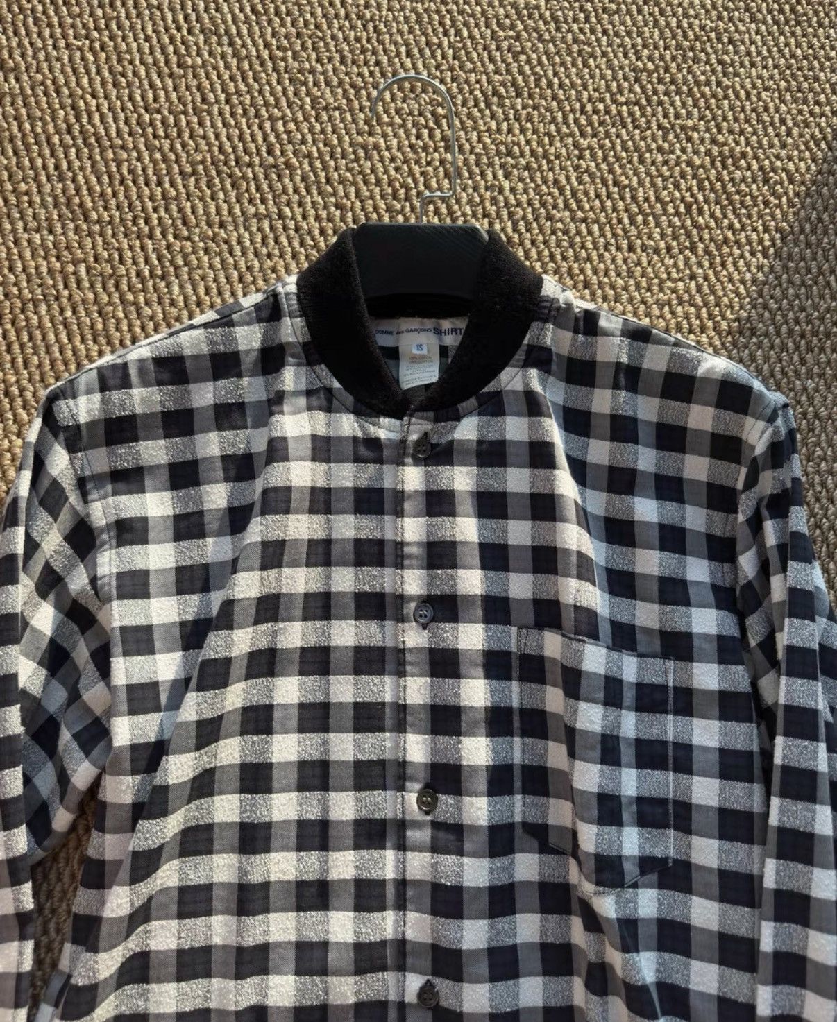 Comme des Garcons SHIRT COMME des GARÇONS Shirt Wool Plaid Jacket K23 Size US XS / EU 42 / 0 - 2 Thumbnail
