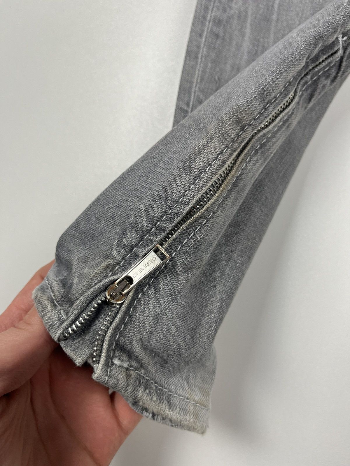 Dsquared2 Rare Dsquared2 Distressed Denim Pants Grey Jeans SZ 42 Size 28" / US 6 / IT 42 - 4 Thumbnail
