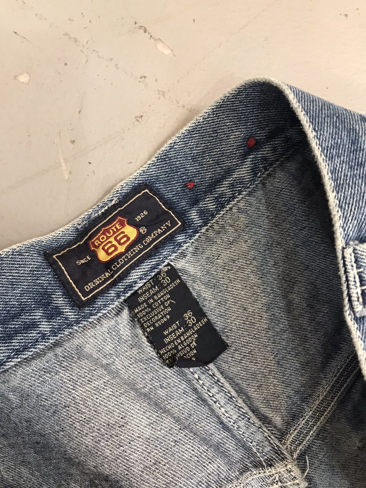 Route 66 × Vintage Vintage Route 66 big pocket cargo denim Size US 34 / EU 50 - 7 Thumbnail