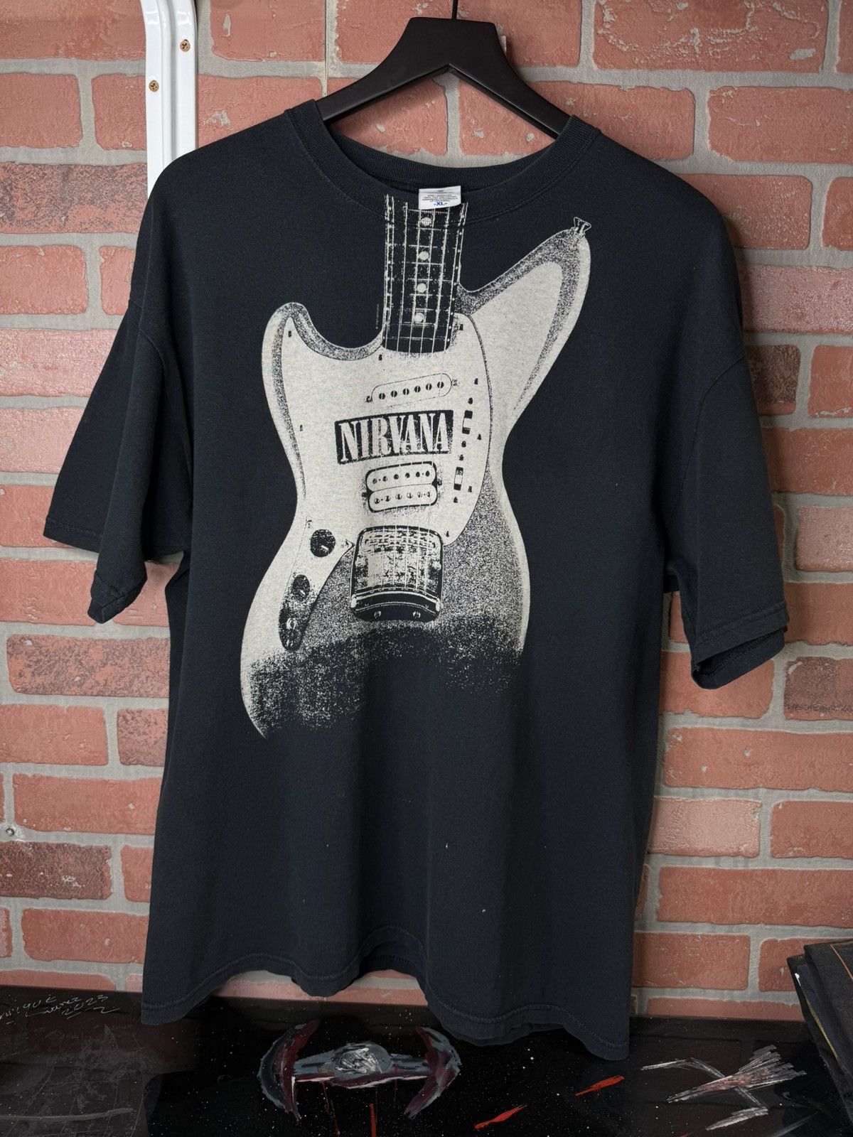 Vintage Vintage Nirvana Band T-Shirt Vtg Y2K Kurt Cobain T-Shirt XL Size US XL / EU 56 / 4 - 1 Thumbnail