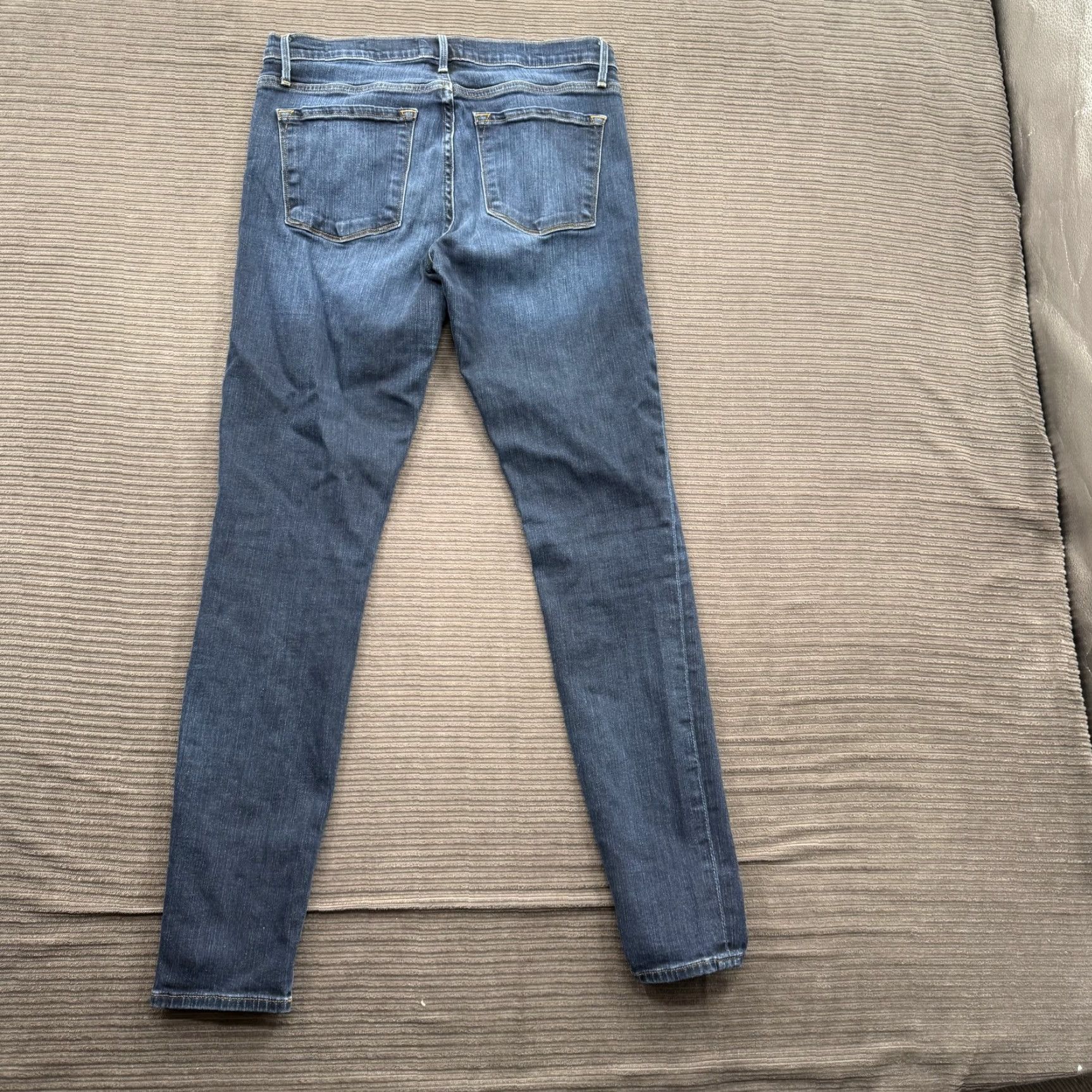 Frame VINTAGE FRAME Jeans Womens 28 Le Skinny de Jeanne Dark Wash Stretch Denim Wellington Size 28" / US 6 / IT 42 - 2 Thumbnail