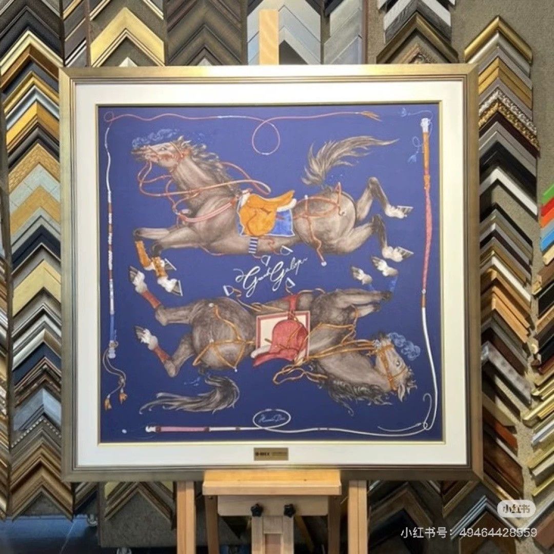 Hermes Hermes 26 SS Galloping 90x90 Scarf New w/ Box Size ONE SIZE - 5 Thumbnail
