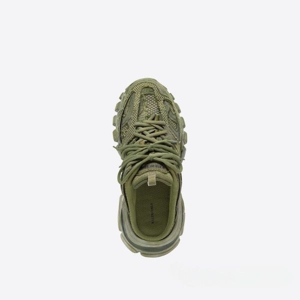 o1in1g0824 Track Mule Full Mesh in Green