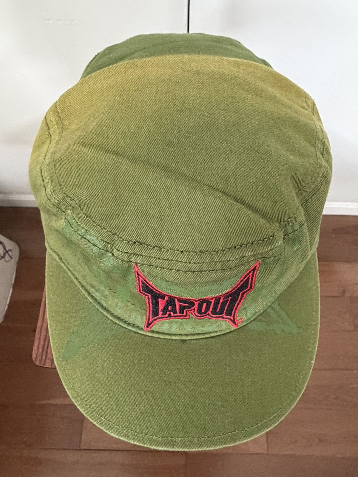 Tapout TAPOUT MMA MILITARY ARMY CADET CAP HAT LOGO UFC VINTAGE Y2K Size ONE SIZE - 4 Thumbnail
