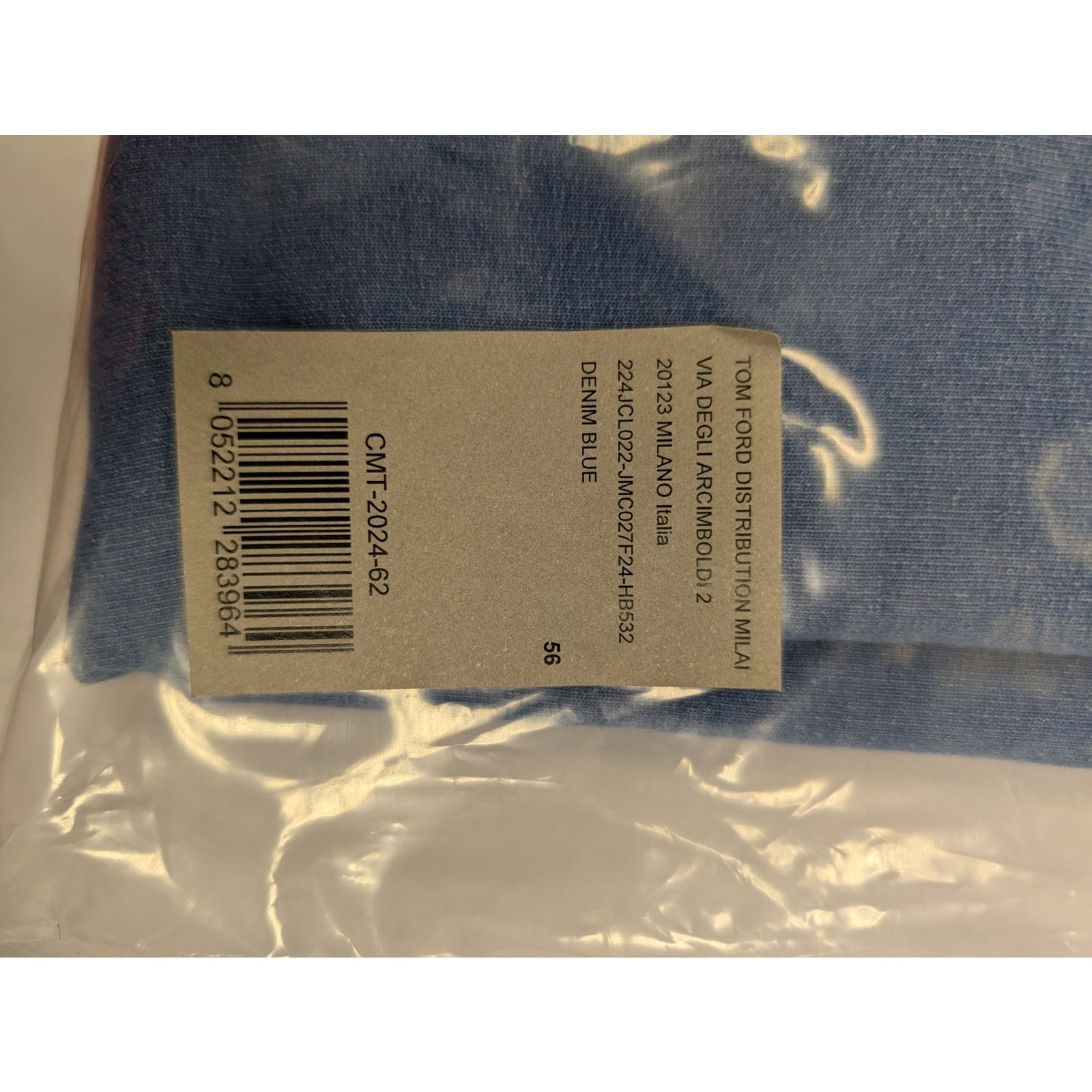 Tom Ford o1rshd1 Sweatshirt in Denim Blue Size US XL / EU 56 / 4 - 18 Thumbnail