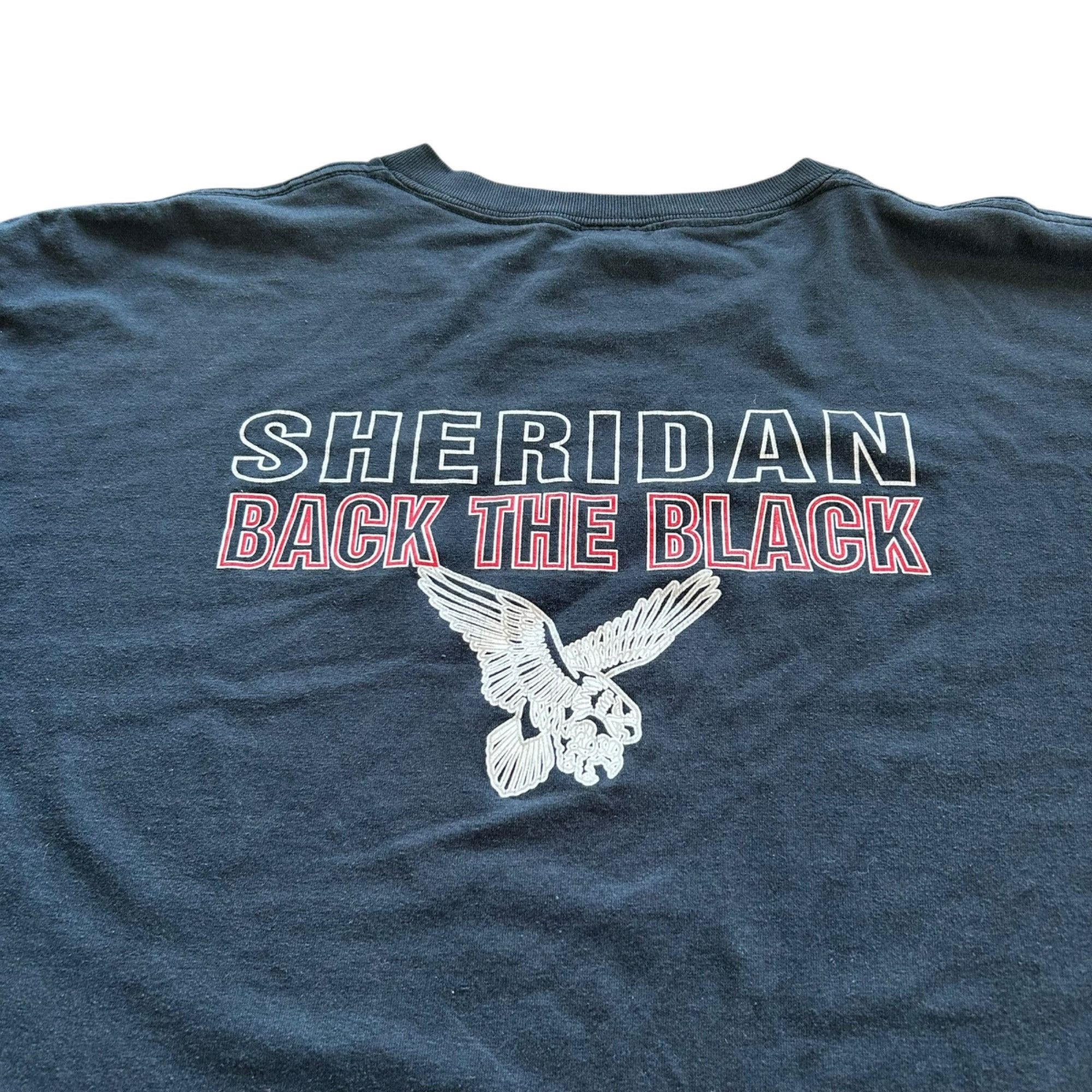 Vintage Vintage Blackhawk Blackout Sheridan Eagle Double Sided Tee X Size US XL / EU 56 / 4 - 6 Thumbnail