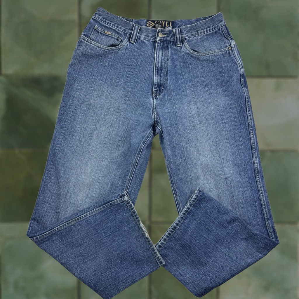 Enyce VINTAGE enyce Jeans Mens 34 Blue Baggy Adult 34x30 Grunge Hipster Punk Wide Leg Y2K 90s Size US 34 / EU 50 - 1 Thumbnail