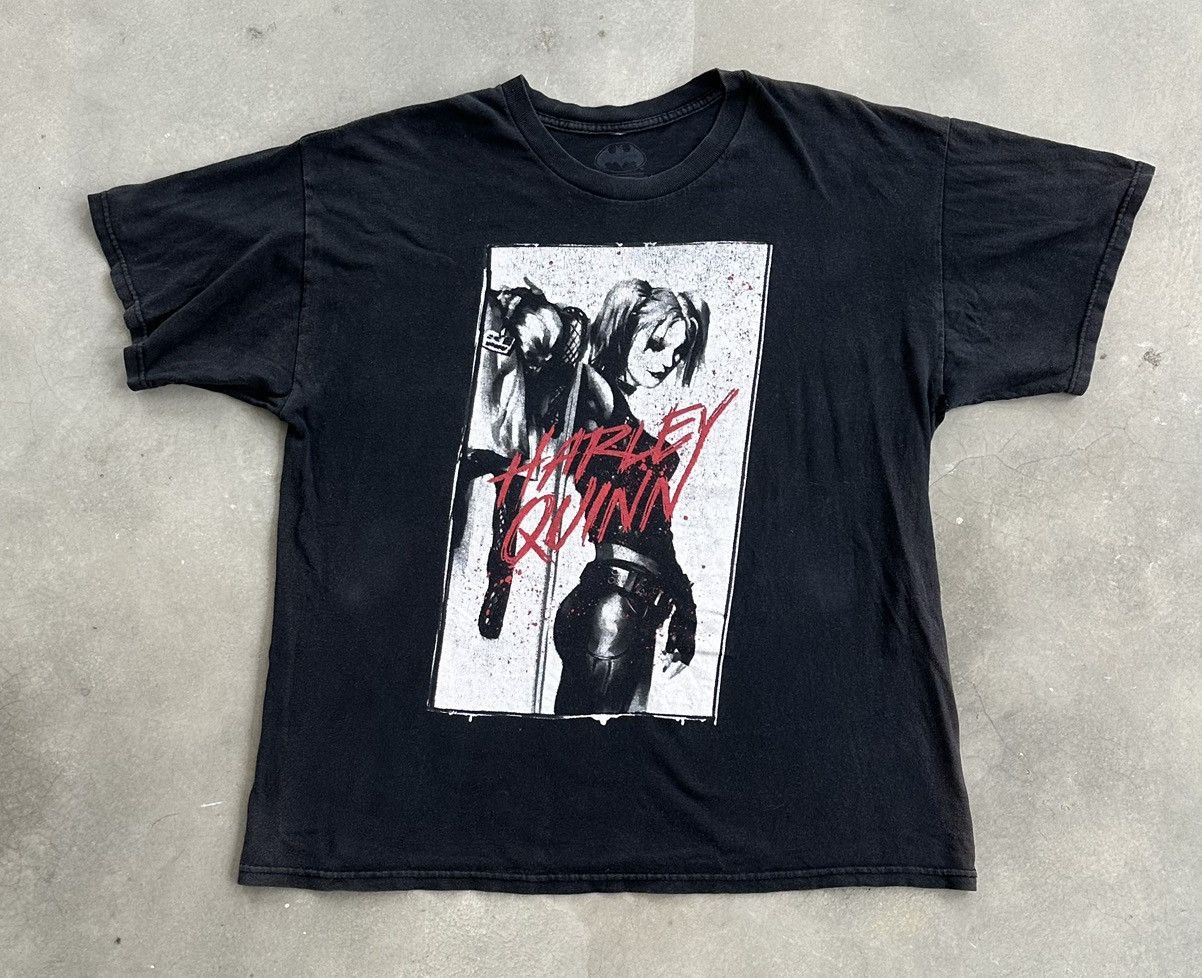 DC Comics DC COMICS BATMAN HARLEY QUEEN WELL FADED TEE Size US XL / EU 56 / 4 - 1 Thumbnail