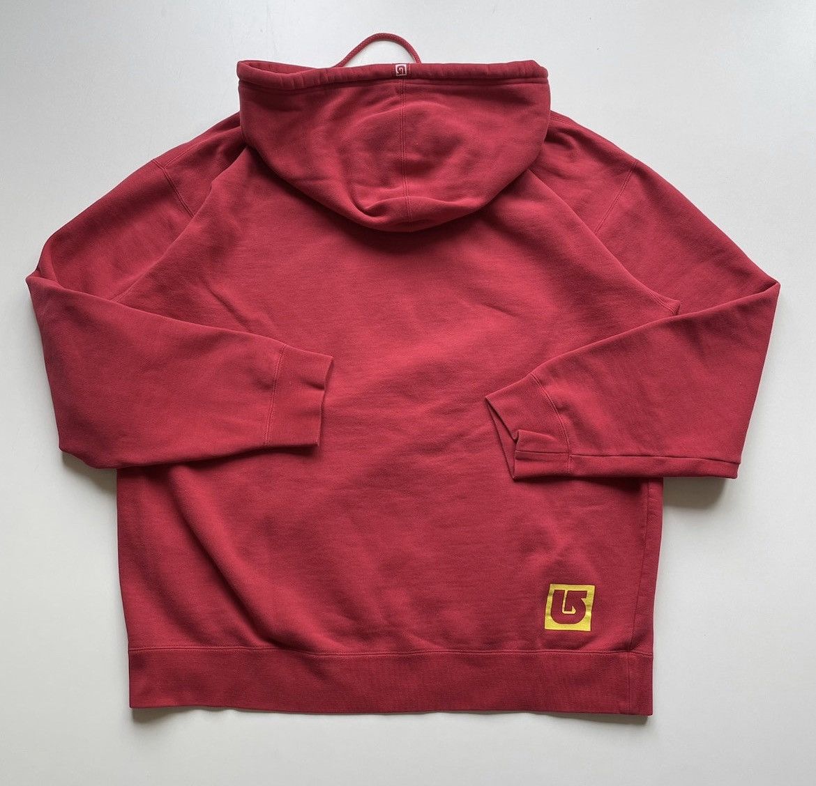 Burton Vintage 2000s Burton Snowboards Graphic Red Hoodie XL Rare Size US XL / EU 56 / 4 - 3 Thumbnail