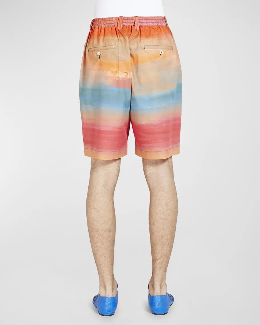 Marni o1srvl11e0724 Cotton Shorts in Multicolor Size US 34 / EU 50 - 3 Thumbnail